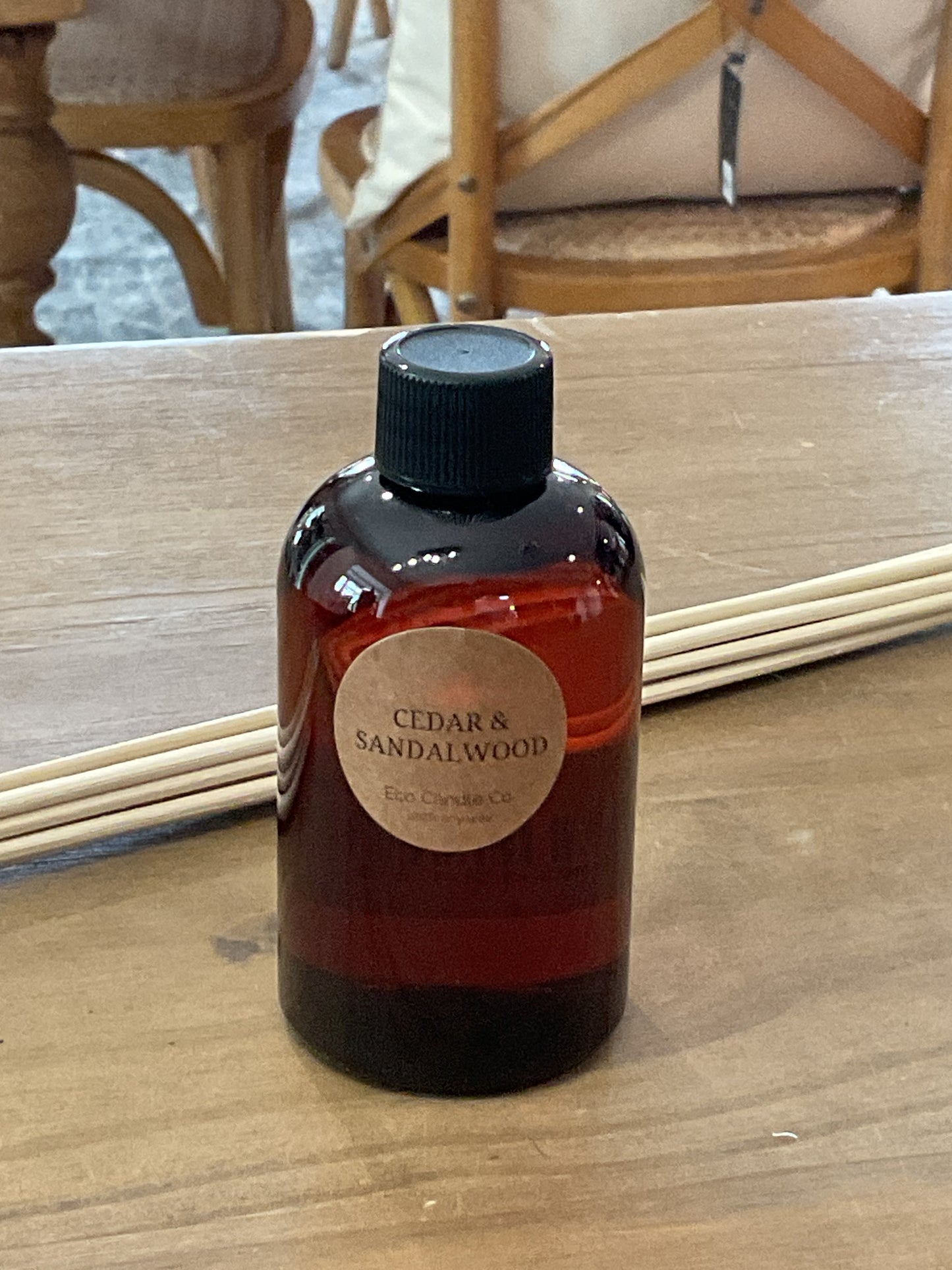Reed diffuser refill, cedar & sandalwood