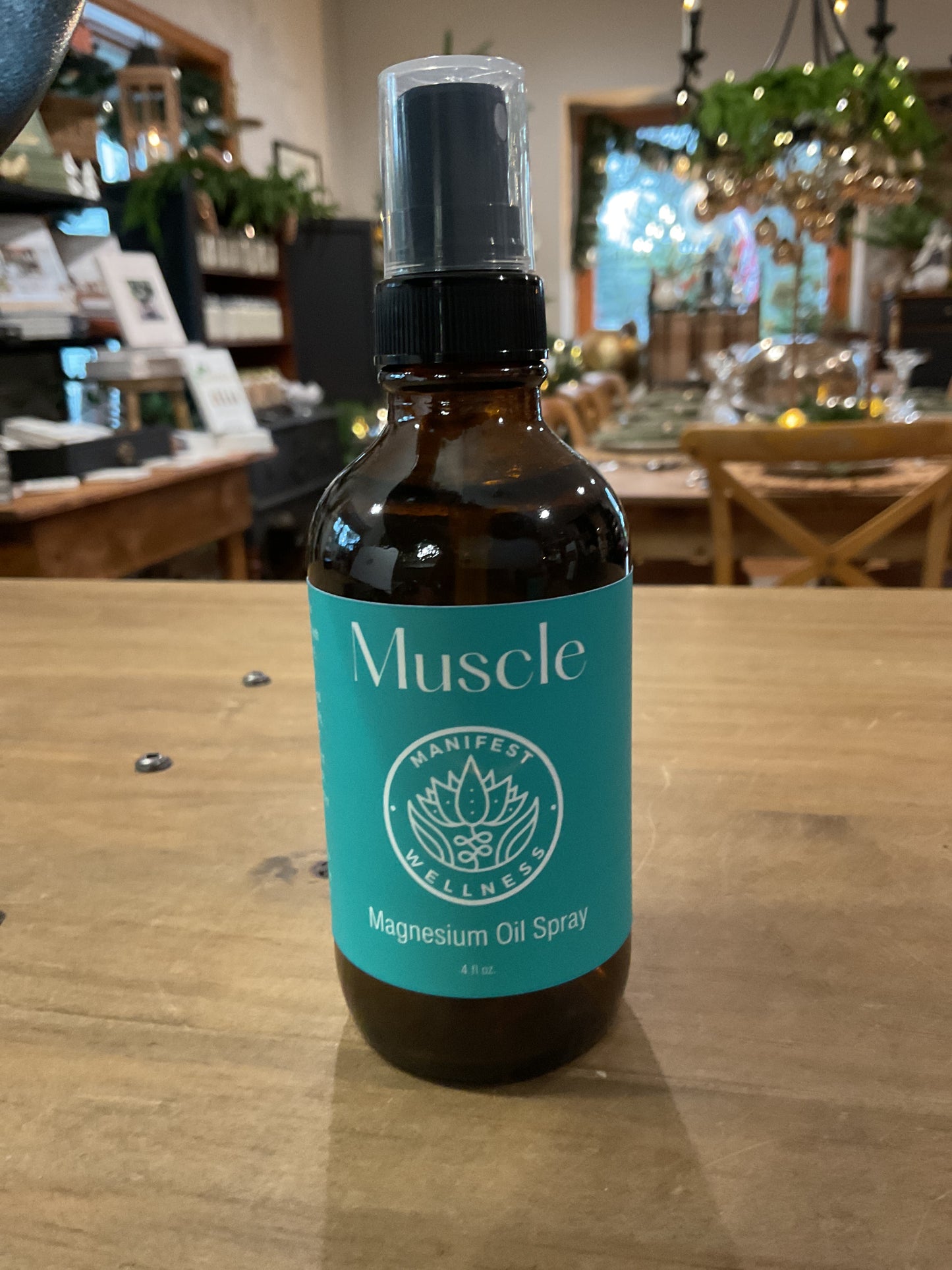 Manifest Wellness magnesium muscle oil spray