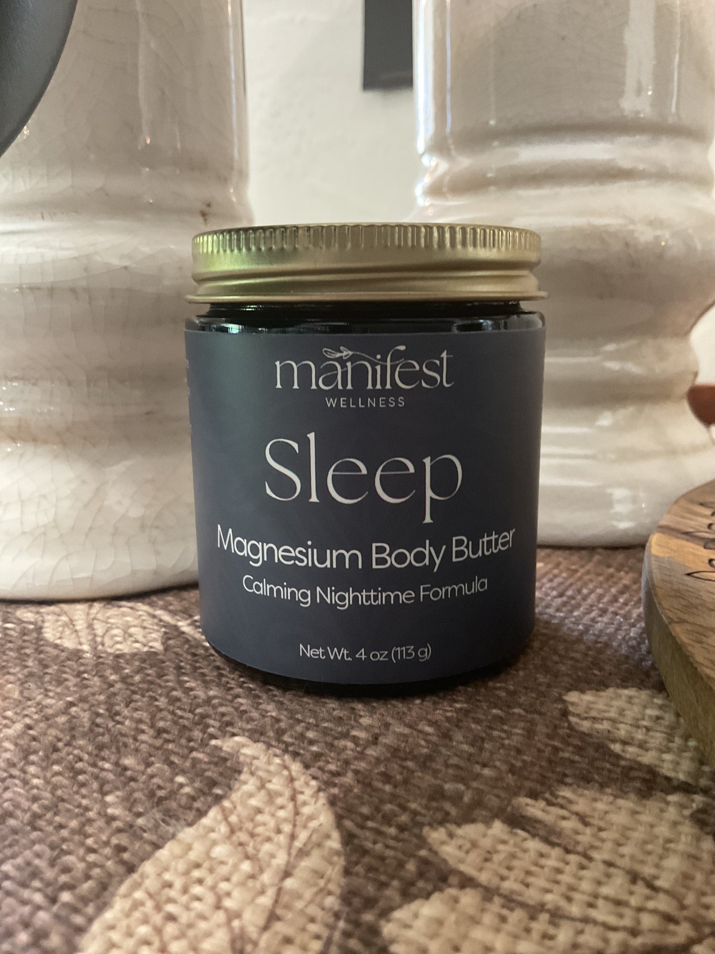 Manifest Wellness magnesium sleep butter, 4oz
