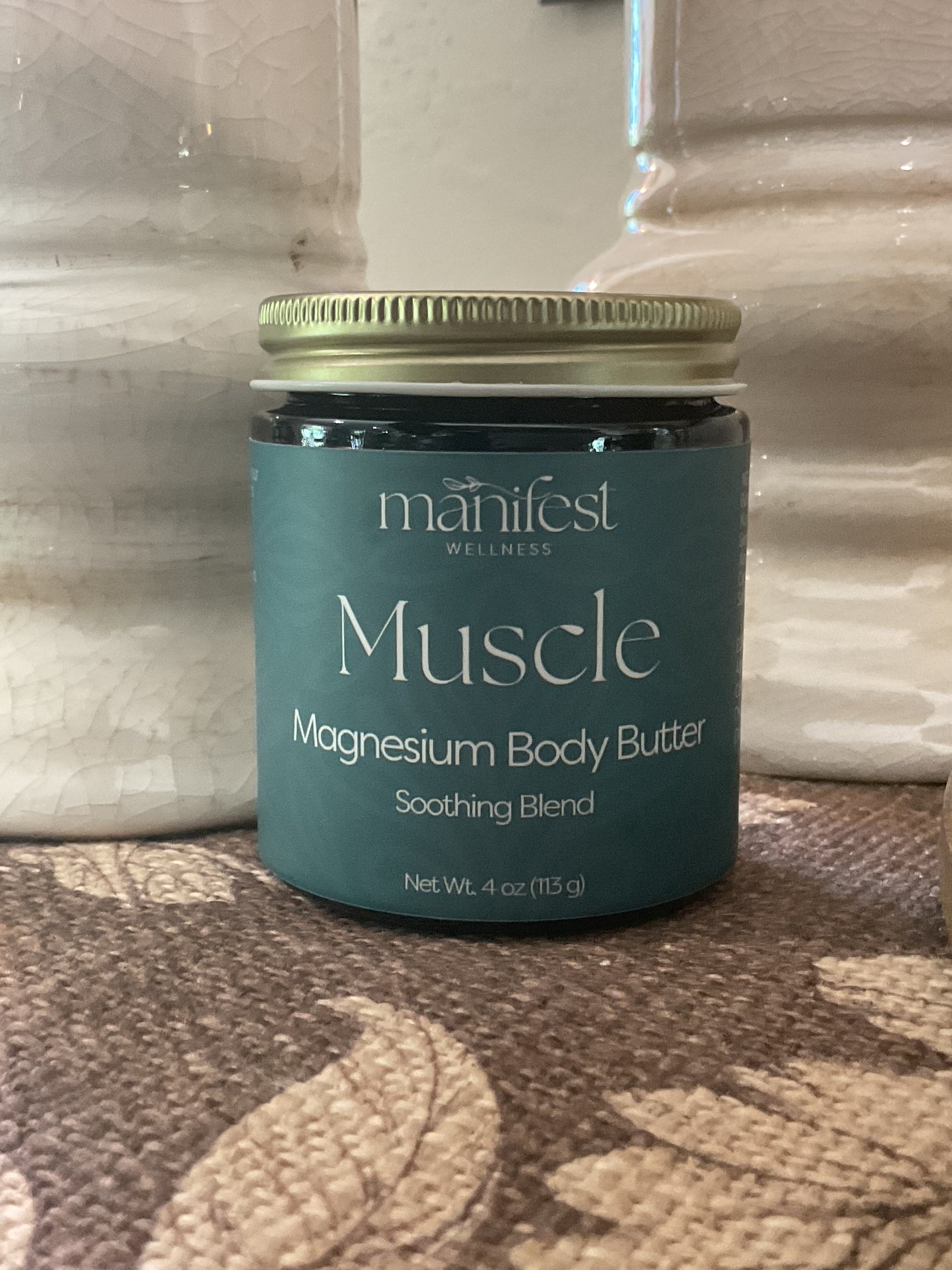 Manifest Wellness magnesium muscle butter, 4oz
