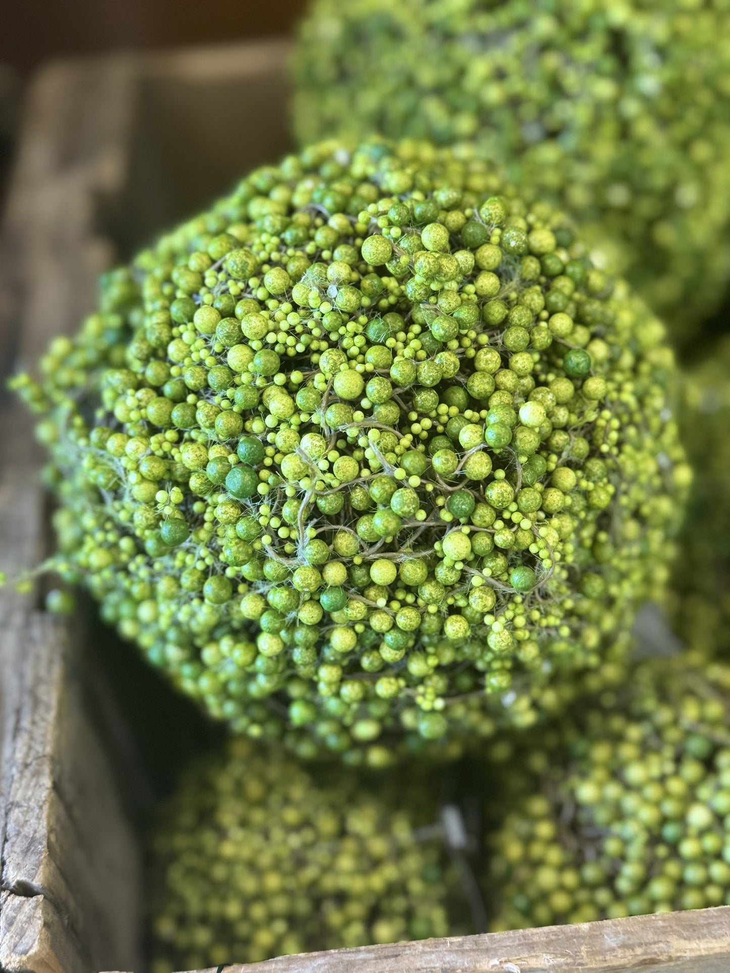 Green Berry Orb – 6"