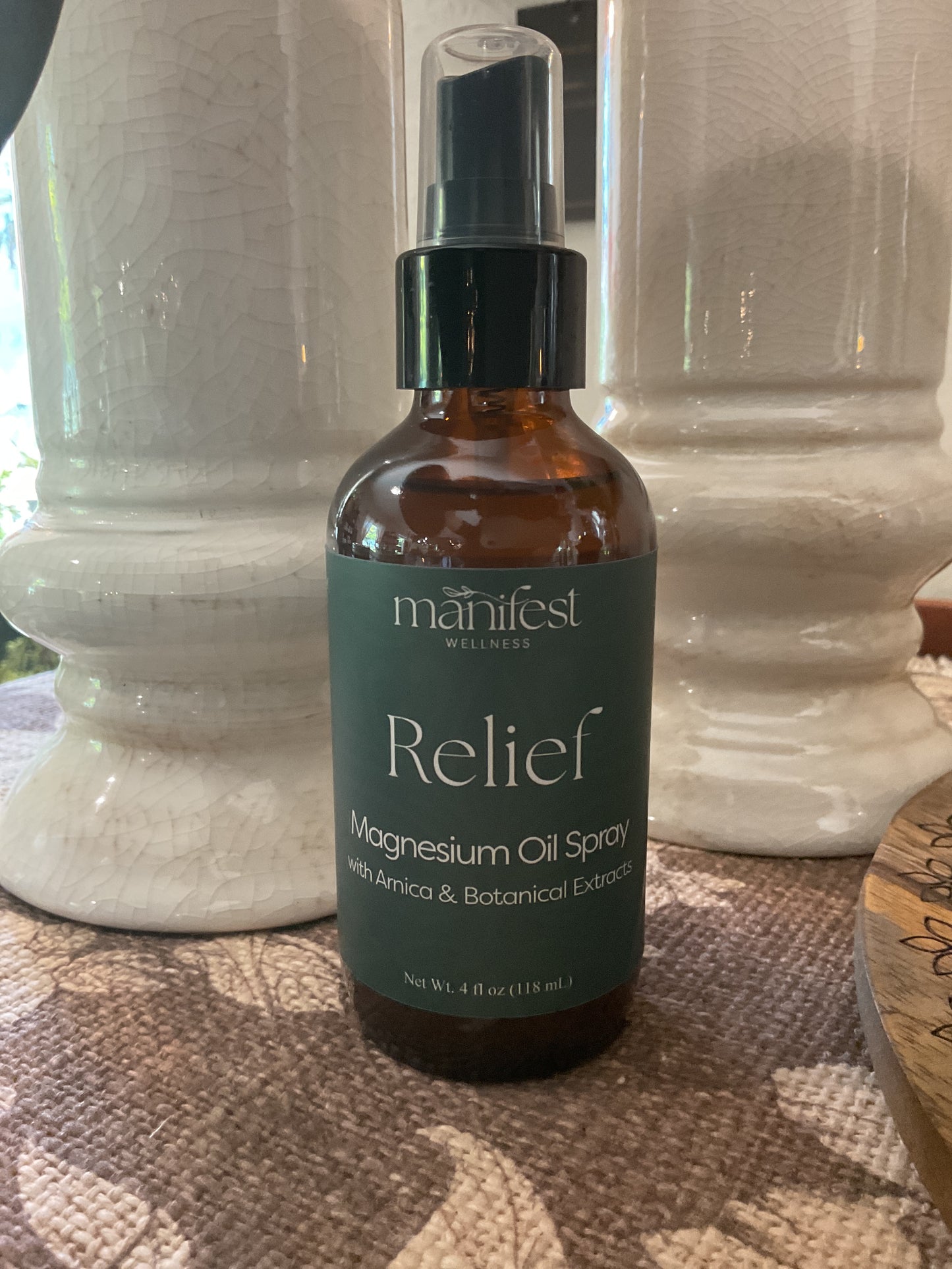 Manifest Wellness Relief magnesium oil spray