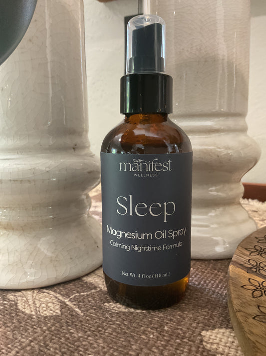 Manifest Wellness magnesium sleep oil spray
